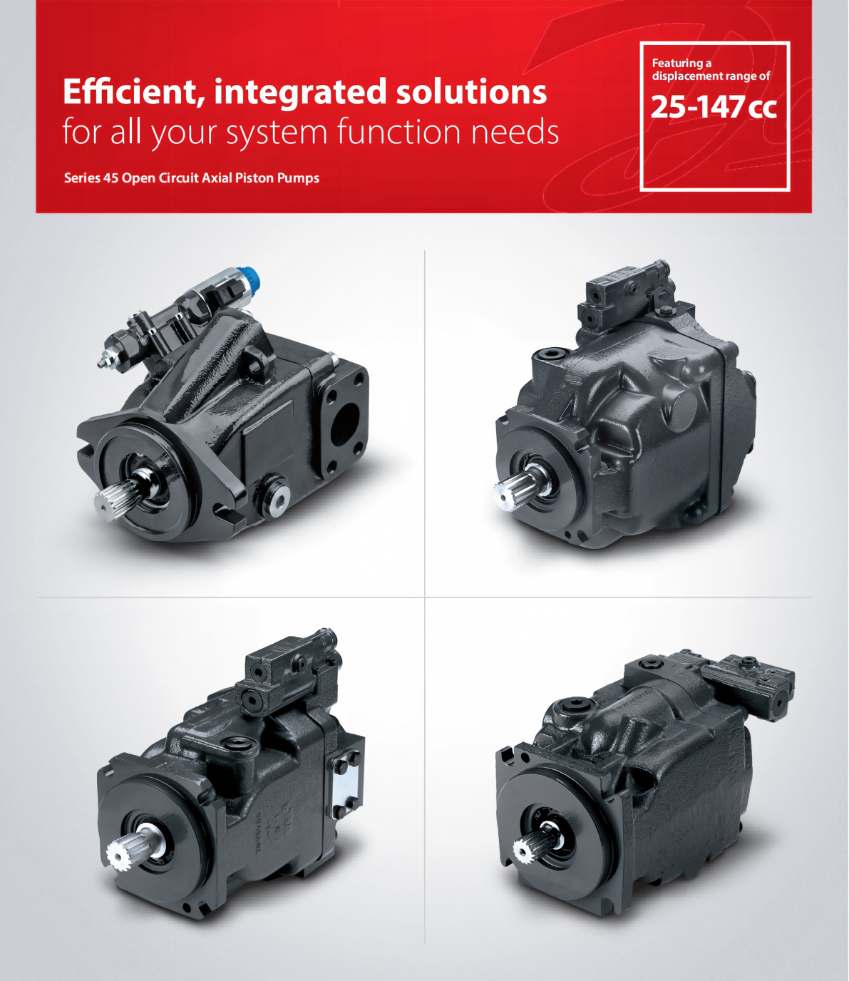 Series 45 open-circuit axial piston pumps